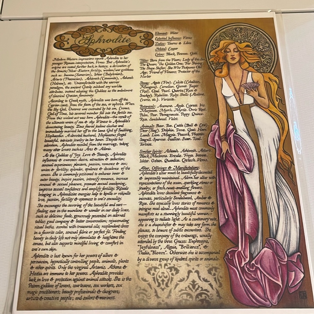 Witches Moon Aphrodite Artwork